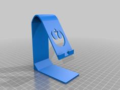 Phone Stand (Star Wars Rebels Logo) 3D Printer Model