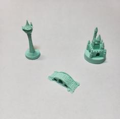 Disney Catan Pieces 3D Printer Model