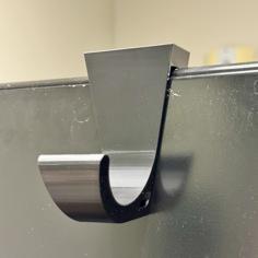 Hook For Bathroom Stall Door 3D Printer Model