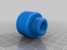 3/4″ BSP To 1/2″ BSP Adapter 3D Printer Model