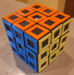 Maglev 3x3x3 Rubik’s Cube 3D Printer Model