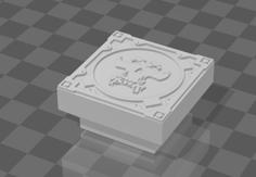 Basic Infested Spaceport Floor 08 (Dungeon Blocks Compatible) 3D Printer Model