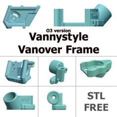 Vannystyle O3 Pack (WARP) 3D Printer Model