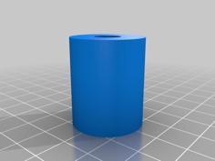 Simple Tall Foot For Desk Things (Moog Little Phatty) 3D Printer Model