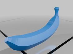 Low Poly Banana 3D Printer Model