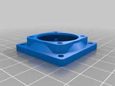 40mm To 30mm Fan Adapter 3D Printer Model