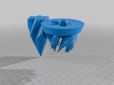 Cone Fidget 3D Printer Model