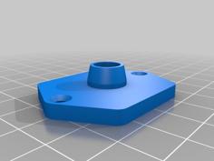 Power Cable Mount 3D Printer Model