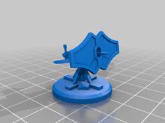 25mm ‘ish Ballista Miniature 3D Printer Model