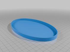 Dunkin Donuts Container Top 3D Printer Model