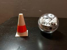 Traffic Cone For Sphero 3D Printer Model