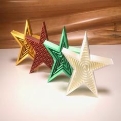 Star Ornament 3D Printer Model