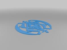 2D Shadow Collective Symbol 3D Printer Model