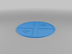 Railroad Crossing Sign 3D Printer Model