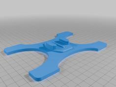 Xterra GoPro Camera Base 3D Printer Model