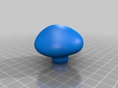 Simple Mushroom 3D Printer Model