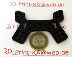 Damper Bridge Front Reely Rhino II (2) Dämpferbrücke Vorn 3D Printer Model