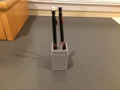 Boston Prudential Tower Office Supply Holder 3D Printer Model