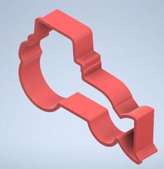 Loader Tractor Cookie Cutter 3D Printer Model