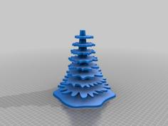 Sapin De Noel à Monter 3D Printer Model