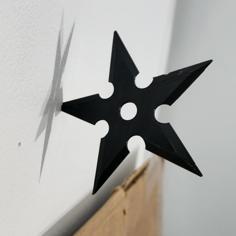 Throwing Star / Ninja Star / Shuriken 3D Printer Model