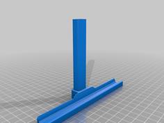 Larger Tablet Mounts For Top & Bottom 3D Printer Model