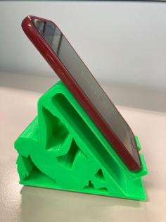 Woman Climbing Phone Holder 3D Printer Model