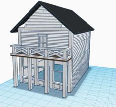 Hammonds Grocery  /  Maxines Market (HO SCALE) 3D Printer Model