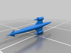 Model Reaction Engines Skylon Spaceplane 3D Printer Model