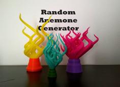 Plastic Reef #1: Random Anemone Generator 3D Printer Model