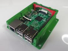 Raspberry Pi 3 Quality Case, With VESA Mount (V3.3) 3D Printer Model