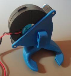 Fan Duct Support With Direct M3 Screw 3D Printer Model