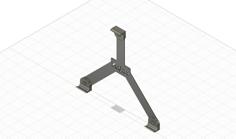 Tablet Wall Mount 3D Printer Model