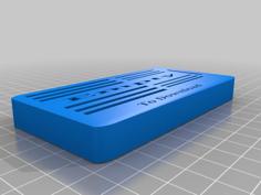 Desk To SD Card Holder 3D Printer Model