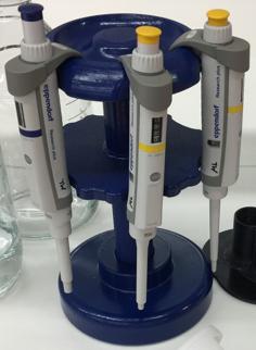 Rotating Pipette Holder 3D Printer Model