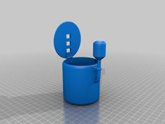 Coin Boiler For Cup Holder 3D Printer Model