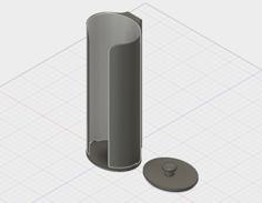 Cotton Dispenser 3D Printer Model