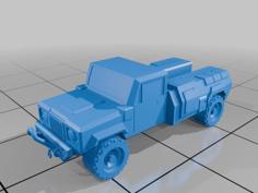 Utility Truck 3D Printer Model