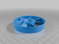 Cooling Fan For Goodyear Air Compressor 3D Printer Model