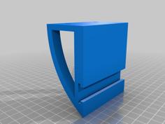 NERF Minigun Wall Mount V0.1 3D Printer Model