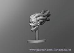 Castlevania Medusa Head 3D Printer Model