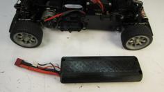 LiPo Stick-pack Case For Old Tamiya Chassis 3D Printer Model