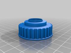 IBM Selectric Cycle Clutch Pulley / Hub 3D Printer Model