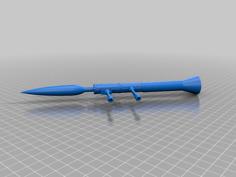 Grenade Launcher 3D Printer Model