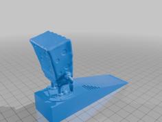 SpongeBoob Door Stopper 3D Printer Model