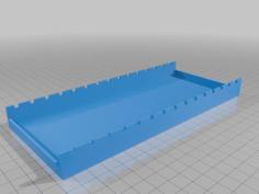 PCR Comb Tray 3D Printer Model