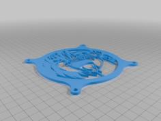 Pc Fan Cover 120mm Anime 3D Printer Model