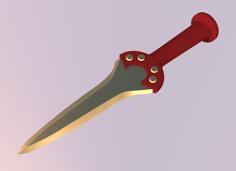 Bronze Age Knife 3D Printer Model