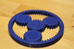 Planetary Gearbox 3D Printer Model