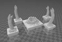 Basic Ambush Maw Boss (Dungeon Blocks Compatible) 3D Printer Model